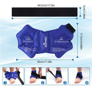 NEWGO Ankle Brace Ice Pack Wrap