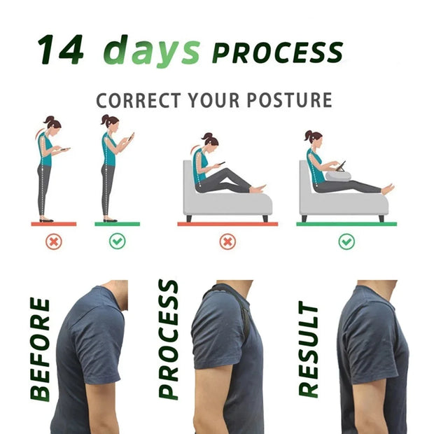 Adjustable Back Posture Correction Belt