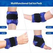 NEWGO Ankle Brace Ice Pack Wrap