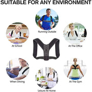 Adjustable Back Posture Correction Belt