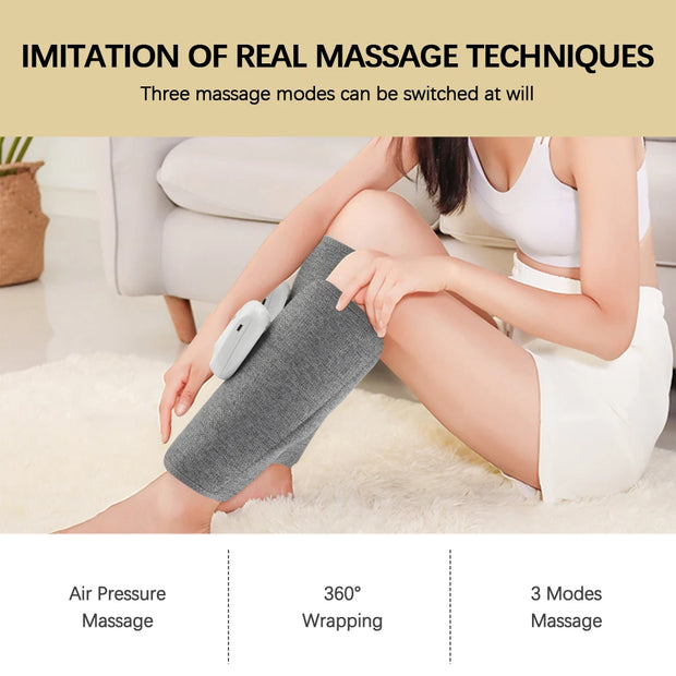 Wireless 360° Air Pressure Calf Massager