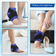 NEWGO Ankle Brace Ice Pack Wrap